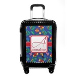 Parrots & Toucans Carry On Hard Shell Suitcase (Personalized)
