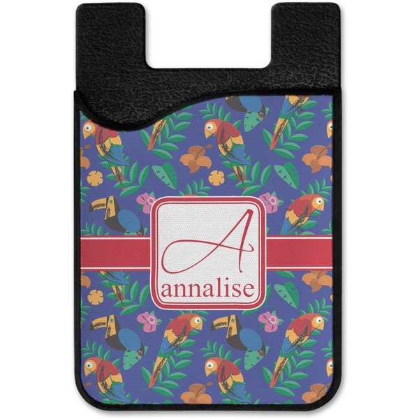 Parrots & Toucans Cell Phone Credit Card Holder