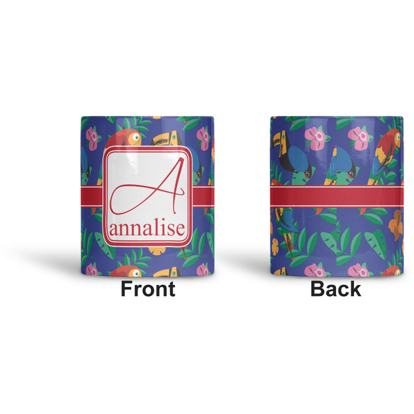 Parrots & Toucans Ceramic Pen Holder - Apvl