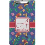 Parrots & Toucans Clipboard (Legal Size) (Personalized)
