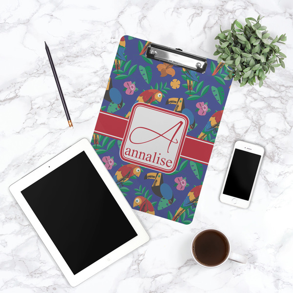 Parrots & Toucans Clipboard - Lifestyle Photo
