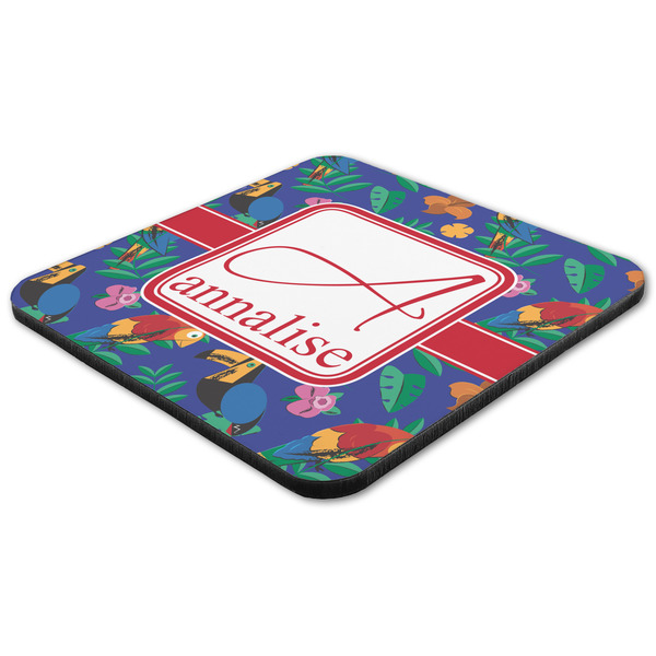 Parrots & Toucans Coaster Set - FLAT (one)