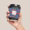 Parrots & Toucans Coffee Cup Sleeve - LIFESTYLE