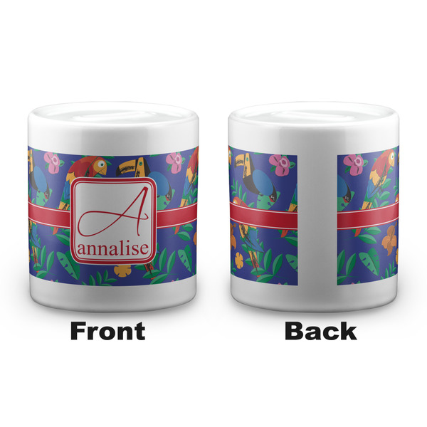 Parrots & Toucans Coin Bank - Apvl