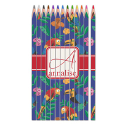 Parrots & Toucans Colored Pencils (Personalized)