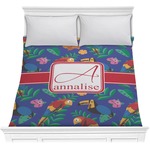 Parrots & Toucans Comforter - Full / Queen (Personalized)