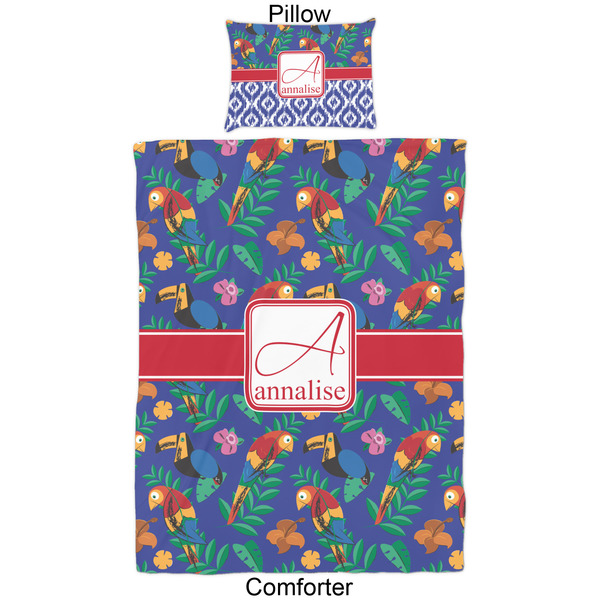 Parrots & Toucans Comforter Set - Twin - Approval