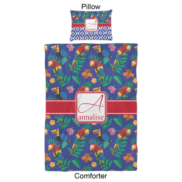 Parrots & Toucans Comforter Set - Twin XL - Approval