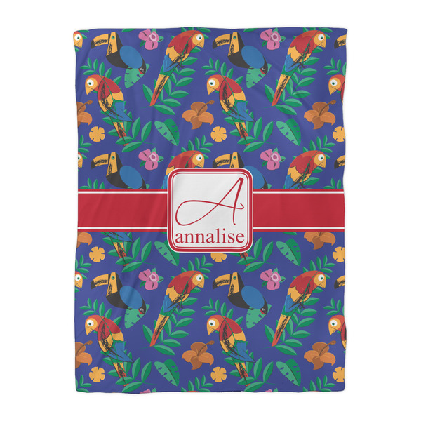 Parrots & Toucans Comforter - Twin XL - Front