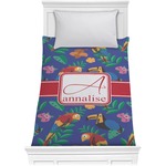 Parrots & Toucans Comforter - Twin (Personalized)