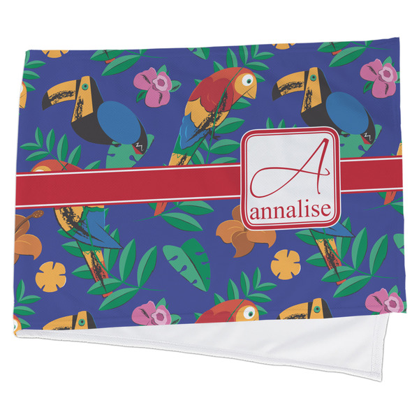 Custom Parrots & Toucans Cooling Towel (Personalized)