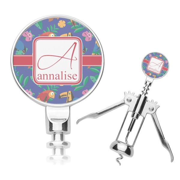 Custom Parrots & Toucans Corkscrew (Personalized)