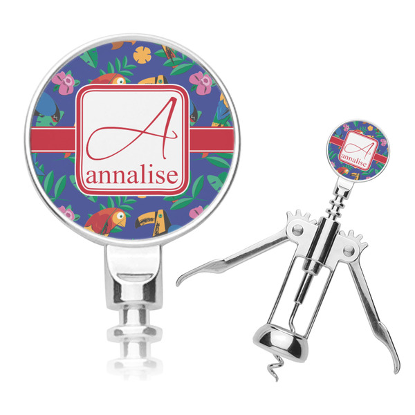 Custom Parrots & Toucans Corkscrew (Personalized)