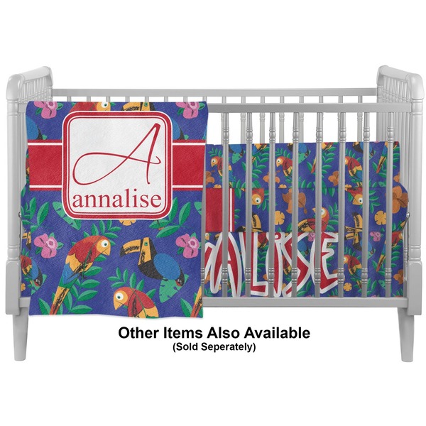 Parrots & Toucans Crib - Profile Sold Seperately