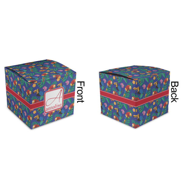 Parrots & Toucans Cubic Gift Box - Approval