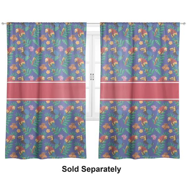 Parrots & Toucans Curtains