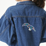 Parrots & Toucans Twill Iron On Patch - Custom Shape - X-Large