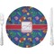 Parrots & Toucans 10" Glass Lunch / Dinner Plates - Single or Set (Personalized)