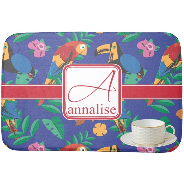 Parrots & Toucans Dish Drying Mat