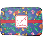 Parrots & Toucans Dish Drying Mat (Personalized)