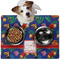 Parrots & Toucans Dog Food Mat - Medium LIFESTYLE