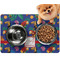 Parrots & Toucans Dog Food Mat - Small LIFESTYLE