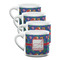Parrots & Toucans Double Shot Espresso Mugs - Set of 4 Front
