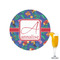 Parrots & Toucans Printed Drink Topper - 2.15" (Personalized)