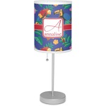 Parrots & Toucans 7" Drum Lamp with Shade (Personalized)