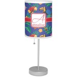 Parrots & Toucans Lamp with Drum Shade (Personalized)