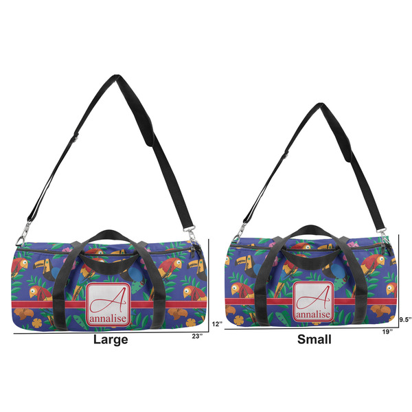 Parrots & Toucans Duffle Bag Small and Large