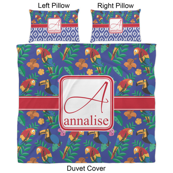 Parrots & Toucans Duvet Cover Set - King - Approval