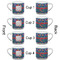Parrots & Toucans Espresso Cup - 6oz (Double Shot Set of 4) APPROVAL