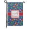 Parrots & Toucans Small Garden Flag - Double Sided w/ Name and Initial