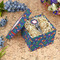 Parrots & Toucans Gift Boxes with Lid - Canvas Wrapped - Medium - In Context