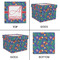 Parrots & Toucans Gift Boxes with Lid - Canvas Wrapped - Small - Approval