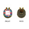 Parrots & Toucans Golf Ball Hat Clip Marker - Apvl - GOLD
