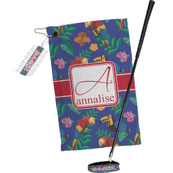 Parrots & Toucans Golf Towel Gift Set (Personalized)