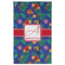 Parrots & Toucans Golf Towel - Poly-Cotton Blend - Large w/ Name and Initial