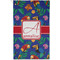 Parrots & Toucans Golf Towel - Poly-Cotton Blend - Small w/ Name and Initial