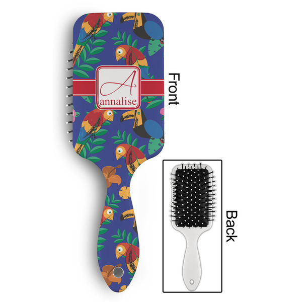 Parrots & Toucans Hair Brush - Approval