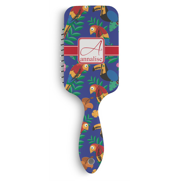 Custom Parrots & Toucans Hair Brushes (Personalized)