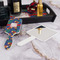 Parrots & Toucans Hair Brush - With Hand Mirror