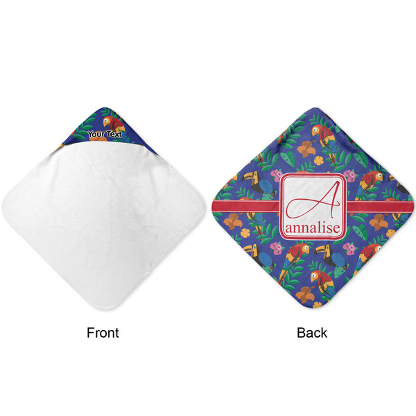 Parrots & Toucans Hooded Baby Towel- Approval
