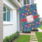 Parrots & Toucans House Flags - Double Sided - LIFESTYLE