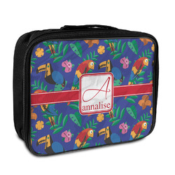 Parrots & Toucans Insulated Lunch Bag (Personalized)