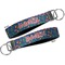 Parrots & Toucans Key-chain - Metal and Nylon - Front and Back