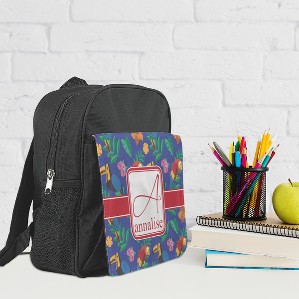 Parrots & Toucans Kid's Backpack - Lifestyle