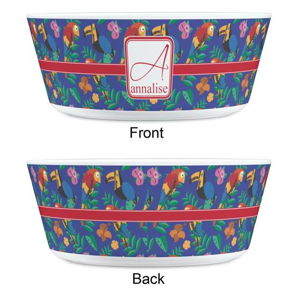 Parrots & Toucans Kids Bowls - APPROVAL
