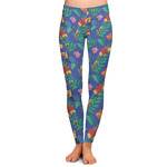 Parrots & Toucans Ladies Leggings - Extra Small